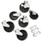 True 830283 5" Stem Casters - 6/Set