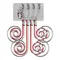 Micro Matic 83415-EAM Single Gauge (60 PSI) Quadruple Keg Secondary CO2 Regulator Panel