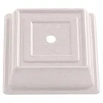 Cambro 85SFVS380 Versa Camcover 8 1/2" Ivory Square Plate Cover - 12/Case
