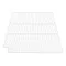True 868205-038 White Coated Right Side Wire Shelf - 23 5/8" x 28"