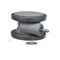 Rational 87.01.933S Caster Set (2Ea) W/O Brake 125Mm