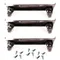 True 872011 4" Casters with Frames - 6/Set