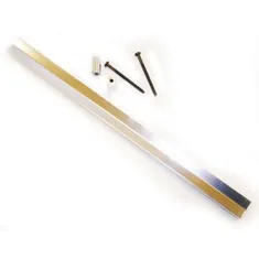 True 875545 15" Stainless Steel Handle Kit with Spacers