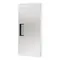 True 876621 Stainless Steel Left Hinged Door with Gasket, 15" Handle, Spring, and Frame Heater - 26 3/4" x 54 1/4"