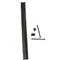 True 879473 12" Black Handle Kit with 3/4" Spacers and Screws
