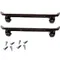 True 880362 2 1/2" Casters with Frames - 4/Set