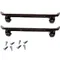 True 880985 2 1/2" Casters with Frames - 4/Set
