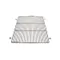 True 883047 Stainless Steel Right Side Shelf with Light - 45 11/16" x 14 3/16"