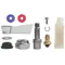 Fisher 89621 1/2" Brass Right Hand Wrist Handle Swivel Stem Repair Kit