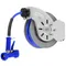 T&S Stainless Steel Open Hose Reel with Hose and Rear Trigger Water Gun - 9/16" Flow Orifice