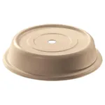 Cambro 9011CW133 Camwear Camcover 10" Beige Plate Cover - 12/Case
