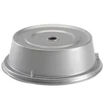 Cambro 9011CW486 Camwear Camcover 10" Silver Metallic Plate Cover - 12/Case