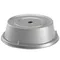 Cambro 9011CW486 Camwear Camcover 10" Silver Metallic Plate Cover - 12/Case