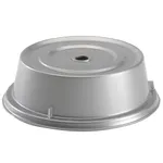 Cambro 901CW486 Camwear Camcover 9 5/16" Silver Metallic Plate Cover - 12/Case