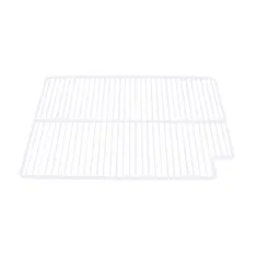 True 908787 White Coated Left Wire Shelf - 21 9/16" x 16"