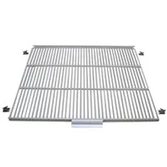 True 908793 White Coated Wire Shelf with 5" Standoff - 22 7/8" x 21 1/4"