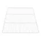 True 908799 White Coated Wire Shelf - 17 1/2" x 20 3/4"