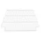 True 908806 White Coated Notched Wire Shelf - 24 9/16" x 23 1/2"