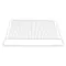 True 908810 White Coated Wire Shelf - 15 11/16" x 17 1/2"