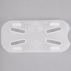 Cambro 90PPD190 1/9 Size Translucent Polypropylene Drain Tray