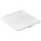Cambro 911CPC148 Polycarbonate White Meal Delivery Tray Lid for Cambro 9113CP and 9114CP - 24/Case
