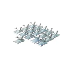 True 912280 Equivalent Shelf Clips - 16/Set