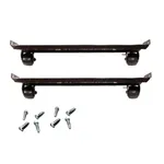 True 915608 CASTER KIT 2-1/2 STEMMED W/ CASTER BASE