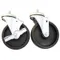 True 916620 4" Swivel Stem Casters - 4/Set