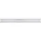 Vollrath 91954 Traex® 31" Aluminum Wall Mounting Rail - Holds 6 Bins