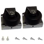 True 929654 CASTER KIT 2 W/ (2)7/8 STEM 2)1/2 LEG LEVELERS