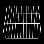 True 931405 SHELF KIT TCGD/R-36 WHITE WIRE W/LIGHT ASSEMBLY