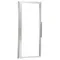 True 933719 Left Hinged Glass Door Assembly with Stainless Steel Frame - 25 1/2" x 54 1/4"
