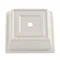 Cambro 978SFVS101 Versa Camcover 10" Antique Parchment Square Plate Cover - 12/Case