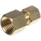 Crown Steam 9814-2 Brass Comp. Conn; 1/4" T X 1/4" Fpt