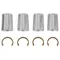 Metro 9986Z Aluminum Split Sleeves with Zinc Rings - 4/Pack