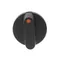Tri-Star AS-340262 Knob;Timer Black W/Orange Dot