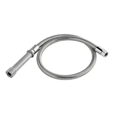 T&S B-0044-H 44" Stainless Steel Flex Hose with Gray Handle