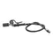 T&S B-0100-C-SWV Pre-Rinse Accessory Kit with 0.65 GPM Low Flow Spray Valve, Swivel, and 44" Stainless Steel Flex Hose