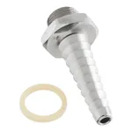 T&S Brass B-0198-FD15 SERRATED HOSE END W/ 1.5 GPM FLOW DISC