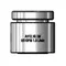T&S B-0199-10-N05 0.5 GPM Vandal Resistant Non-Aerated Spray Device with 13/16"-24 UN Male Connections with Installation Key