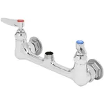 T&S B-0230-LN Wall Mounted Pantry Faucet Base with 8" Adjustable Centers and Eterna Cartridges