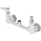 T&S B-0230-LN Wall Mounted Pantry Faucet Base with 8" Adjustable Centers and Eterna Cartridges