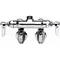 T&S B-0240-LN Combination Sink Faucet Base with 4" Adjustable Arm Centers