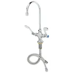 T&S Brass B-0301-W4-QT-WS SINGLE HOLE DECK MOUNT MIXING FAUCET, QT ETERNAS,