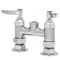 T&S B-0326-LN-SC Deck Mount Mixing Faucet with 4" Adjustable Centers and Eterna Cartridges