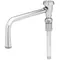 T&S B-0406-02 5 5/8" Swivel Vacuum Breaker Gooseneck Nozzle