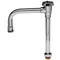 T&S B-0407-02 5 5/8" Swivel Vacuum Breaker Gooseneck Nozzle