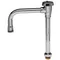 T&S B-0407-04 11 5/8" Swivel Vacuum Breaker Gooseneck Nozzle