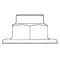 T&S B-0445 1" Inlet Extension for 1/2" NPT Male Inlet Faucets