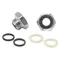 T&S B-0469 1 3/8" Wall Mount Adapter Kit for T&S Faucet to Krowne Inlets